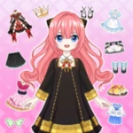 anime dress up - doll dress up android application logo